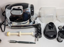 Omega 8006 Nutrition Slow Speed Masticating Juicer Chrome Fin - All Accessories