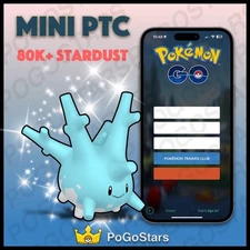 Pokémon PTC Go - Shiny Corsola - 80K Stardust✨Read Description✨