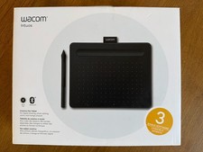 Wacom Intuos Graphics Drawing Tablet, Small 7.9"x 6.3", Black, CTL4100, - New