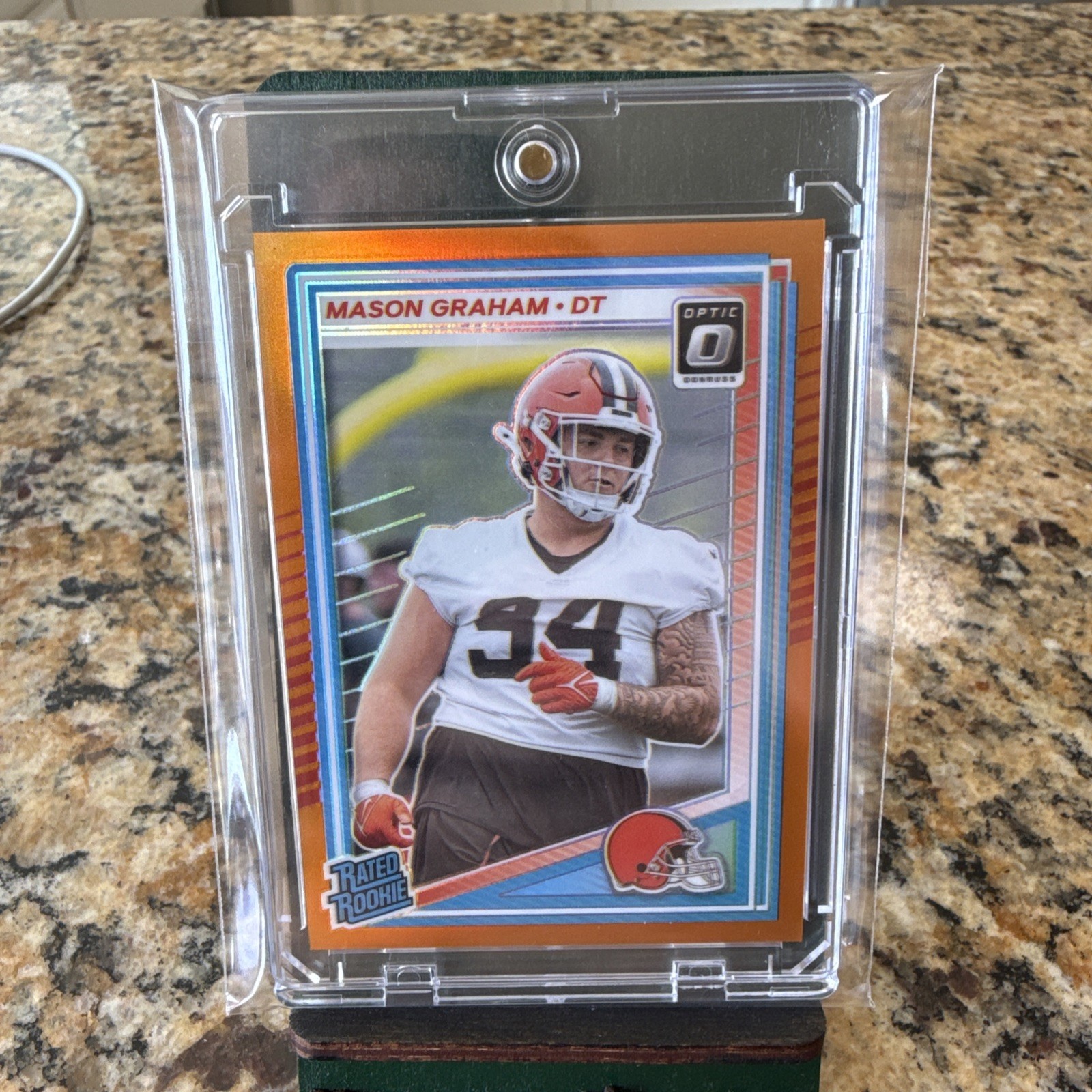 2025 Panini Donruss Optic - Mason Graham #206 Rated Rookie Orange Prizm /299