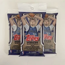 X3 Thick! 2025-26 Topps NBA Basketball Auto/Relic/Patch/Auto-Relic Fat Hot Pack