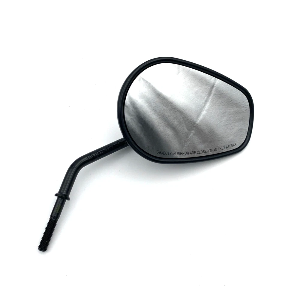 Espejo retrovisor derecho vástago corto cónico negro genuino Touring fabricante de equipos originales Harley 91982-03B Foto 4 de 4
