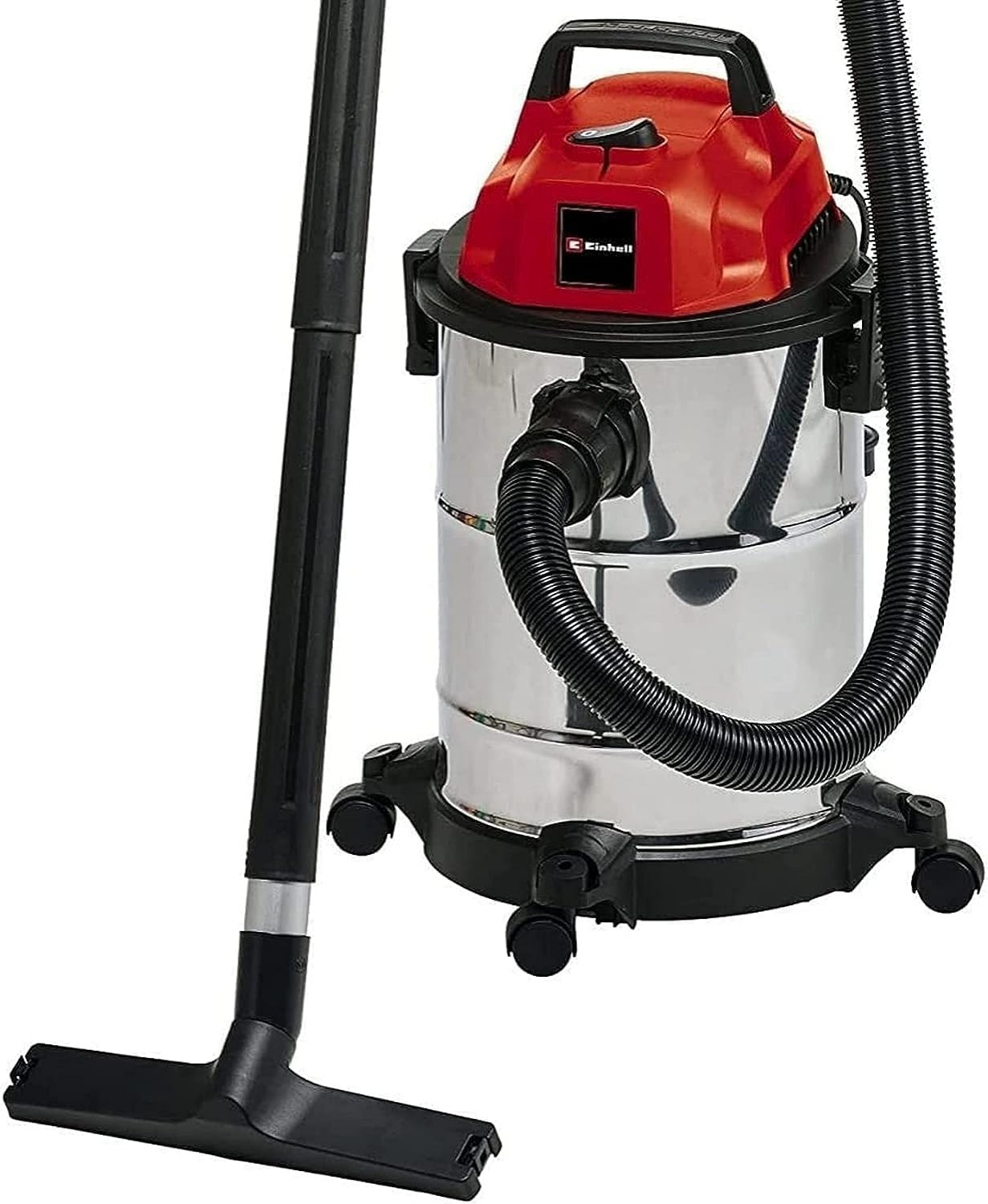Aspirasolidi e Liquidi Einhell TC-VC 1820 S - 20L Acciaio Inox