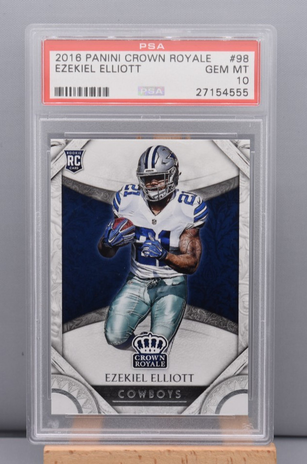 Ezekiel Elliott Panini Crown Royale #98 Base