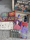 WHICH WITCH? Board Game 1970 Milton Bradley 99% Complete Vintage 4012