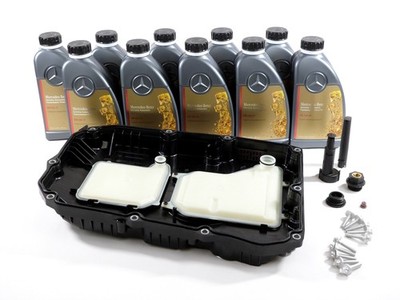 ZF Getriebeölwanne Filter 9-Gang Automatik MERCEDES 725.0 NAG3 Öl 10 L 236.17