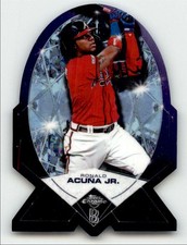 Ronald Acuna Jr 2020 Topps Ben Baller Chrome Diamond Die-Cut #BDC-5