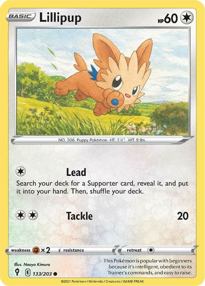 Lillipup - 133/203 - Common - Near Mint