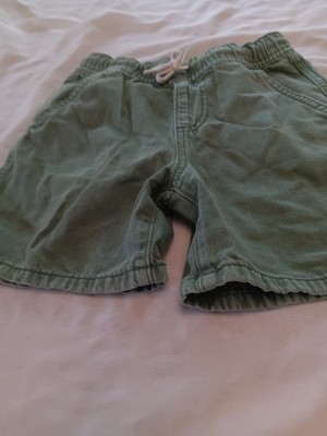 art class Boys Green Relaxed Cotton Twill Shorts Size S (6/7) Pockets Draw