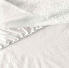 Coprimaterasso Sanitario Impermeabile PVC Singolo In Puro Cotone Alba By Linea B