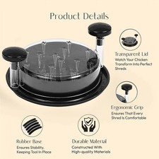 Chicken Shredder Tool Meat Breast Shredding Separation Mincing Grinder Machine