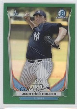 2014 Bowman Draft Chrome Green Refractor 79/150 Jonathan Holder #CDP88 h5z