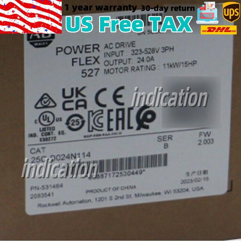 For Allen Bradley 25C-D024N114 25C-D024N114 Factory Sealed In Box US Free Tax