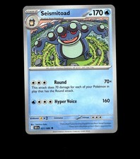 Seismitoad - 021/086 - Black Bolt - Near Mint Non Holo Pokemon Card TCG