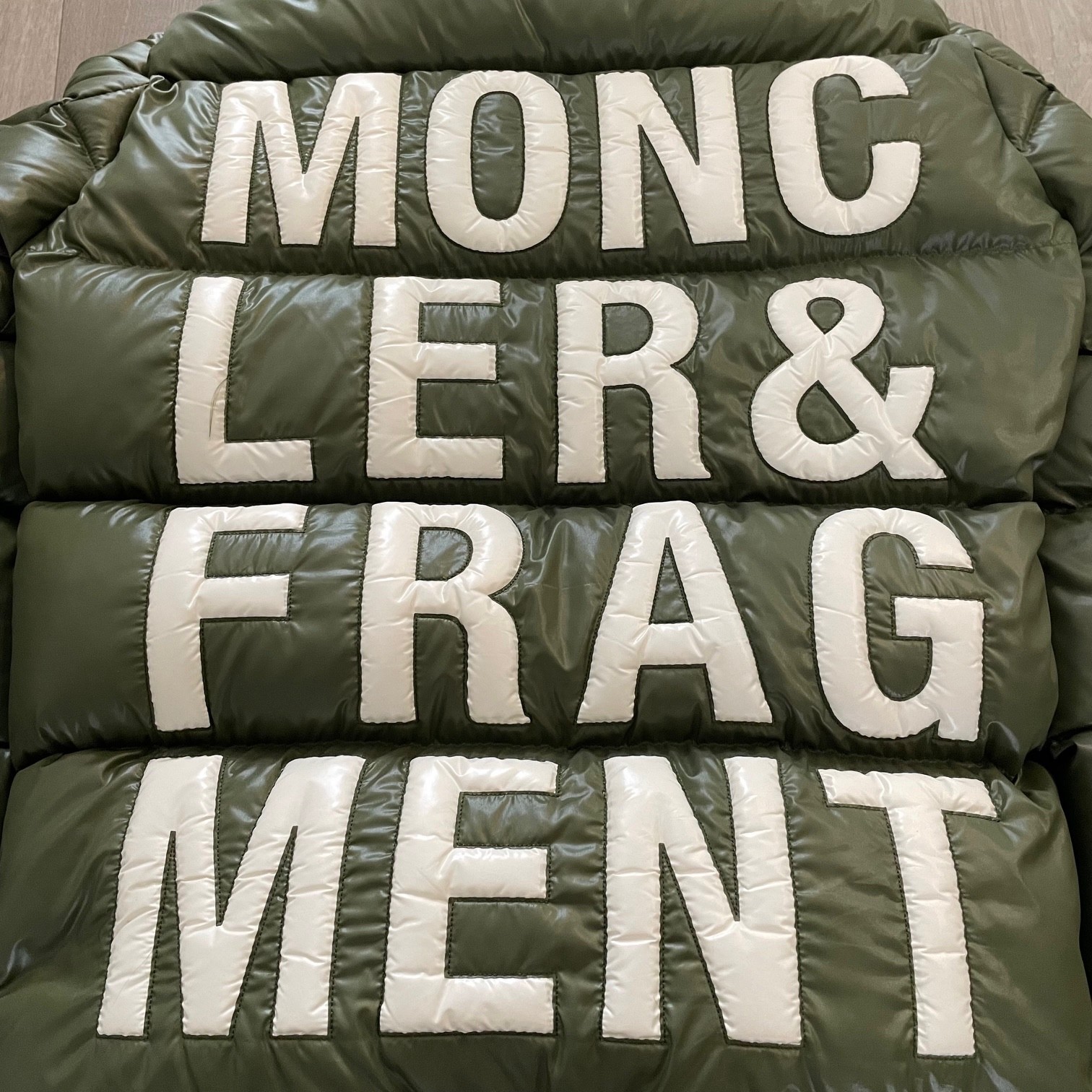 MONCLER X FRAGMENT Hanriot Down Puffer Jacket 100percent Authentic RARE Size 3 Genius image 5