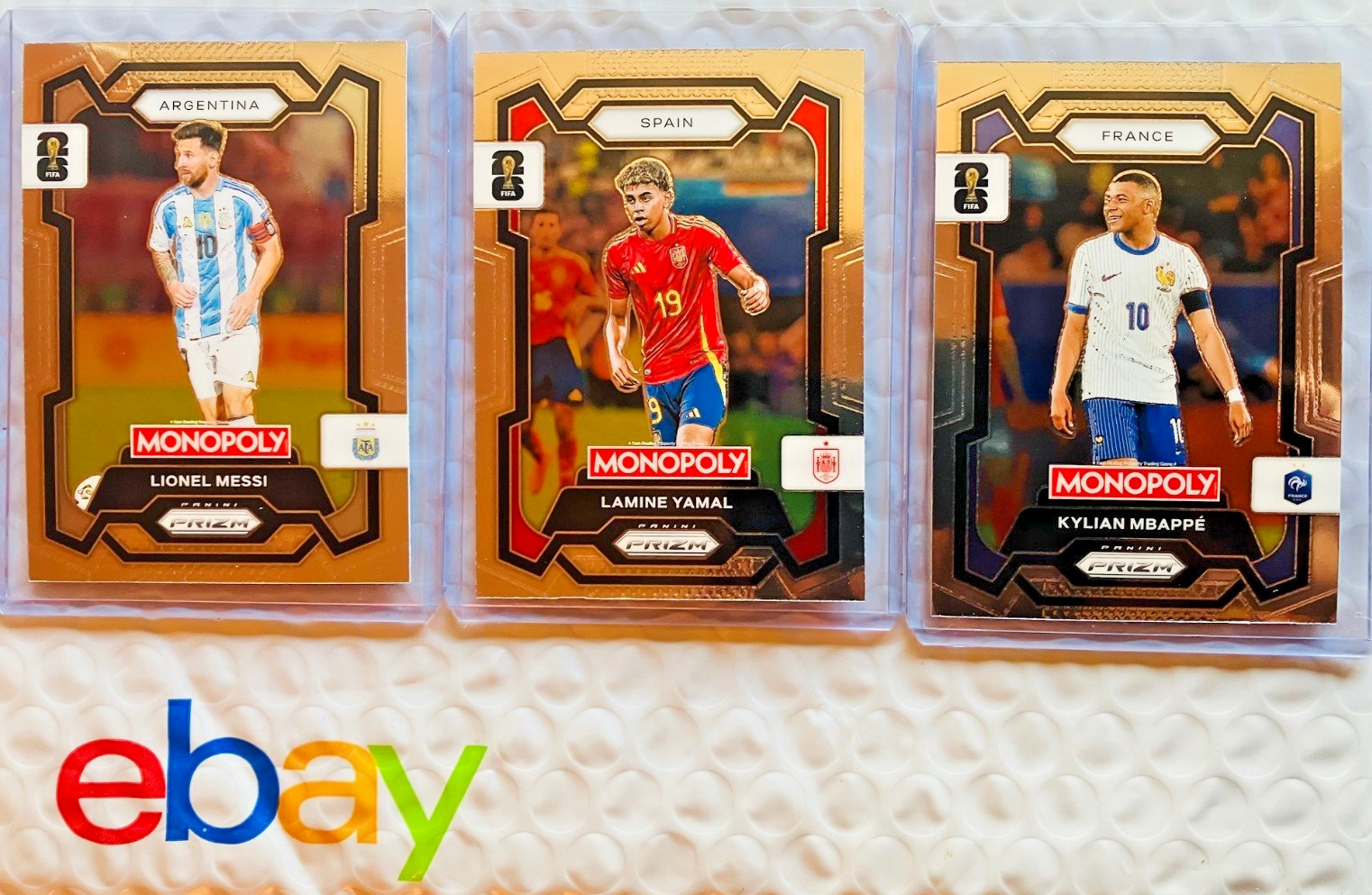 2026 PANINI PRIZM MONOPOLY FIFA WORLD CUP SOCCER #1-100 U PICK FINISH YOUR SET