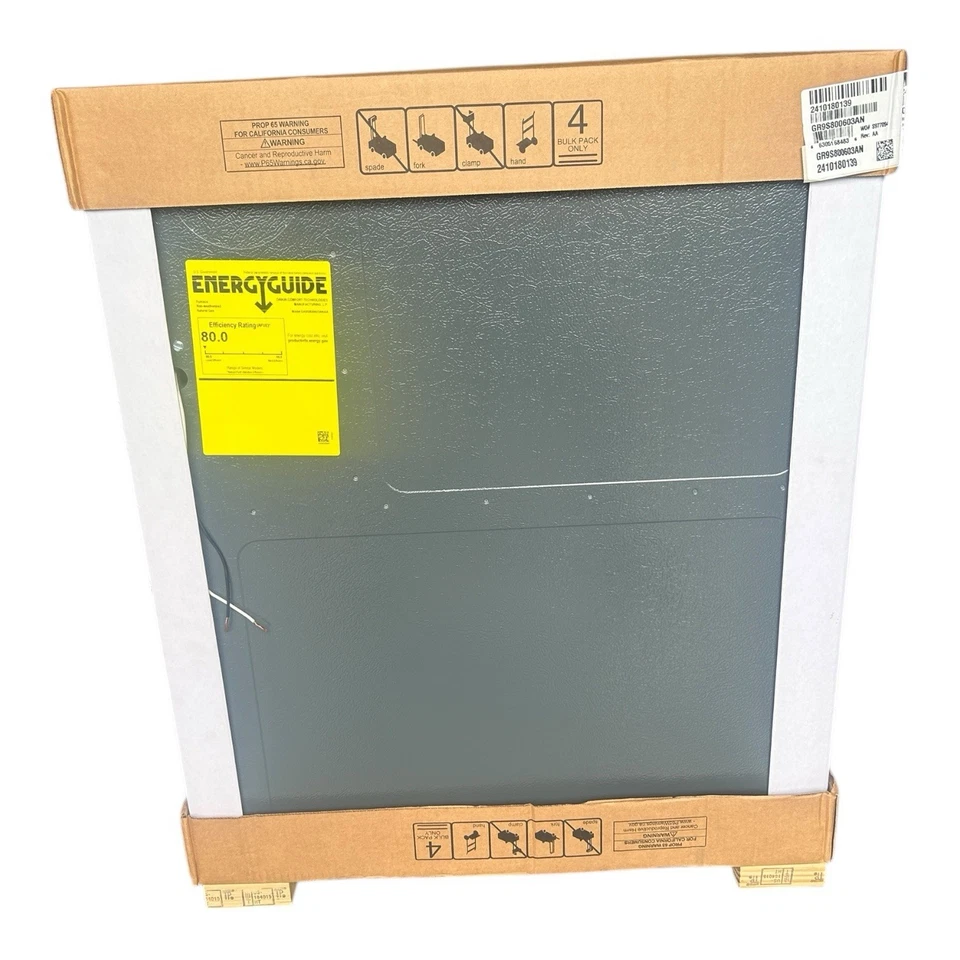 Goodman 60K BTU 80% R-32 Single Furnace, Upflow/Horizontal GR9S800603AN New - Image 4 of 4