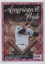 2019 Panini Donruss American Pride Pink Firework Mason Feole #AP7 9af