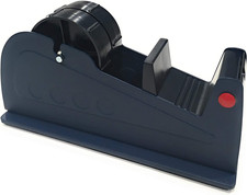 Heavy Duty 2" Metal Packing Tape Dispenser w/ Cutter – Commercial Grade