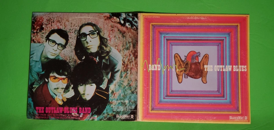 The Outlaw Blues Band LP Bluesway BLS 6012 1969 Psych Blues Fusion ABC Records. - Image 4 of 4