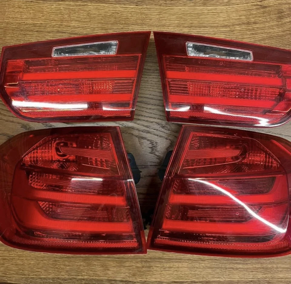 Juego de luces traseras izquierda + derecha originales BMW 335i serie 3 2012-2018 OEM BMW F30 Foto 2 de 2