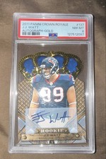 2011 Panini Crown Royale - Rookie J.J. Watt #137 Gold Signatures 81/499 (AU, RC)