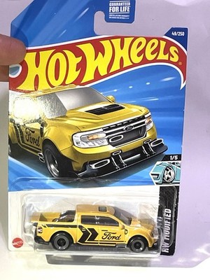 HOT WHEELS   Truck  22 Ford Maverick   ERROR   DOUBLE BLISTER   Yellow