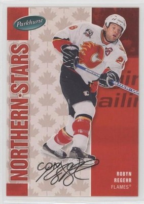 2005-06 Parkhurst Northern Stars Facsimile Auto 52/100 Robyn Regehr #568 2o7