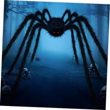 Halloween Giant Spider Outdoor Decorations - Scary Large Props for 15FT