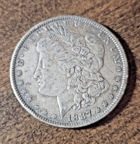 1887 Morgan Silver Dollar