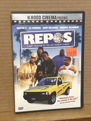 Repos (DVD, 2006) Katt Williams, Master P, Anthony Johnson RARE dvd COMPLETE