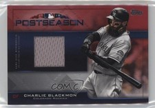 2019 Topps Postseason Performance Relics Red 9/25 Charlie Blackmon #PPR-CB 13iq