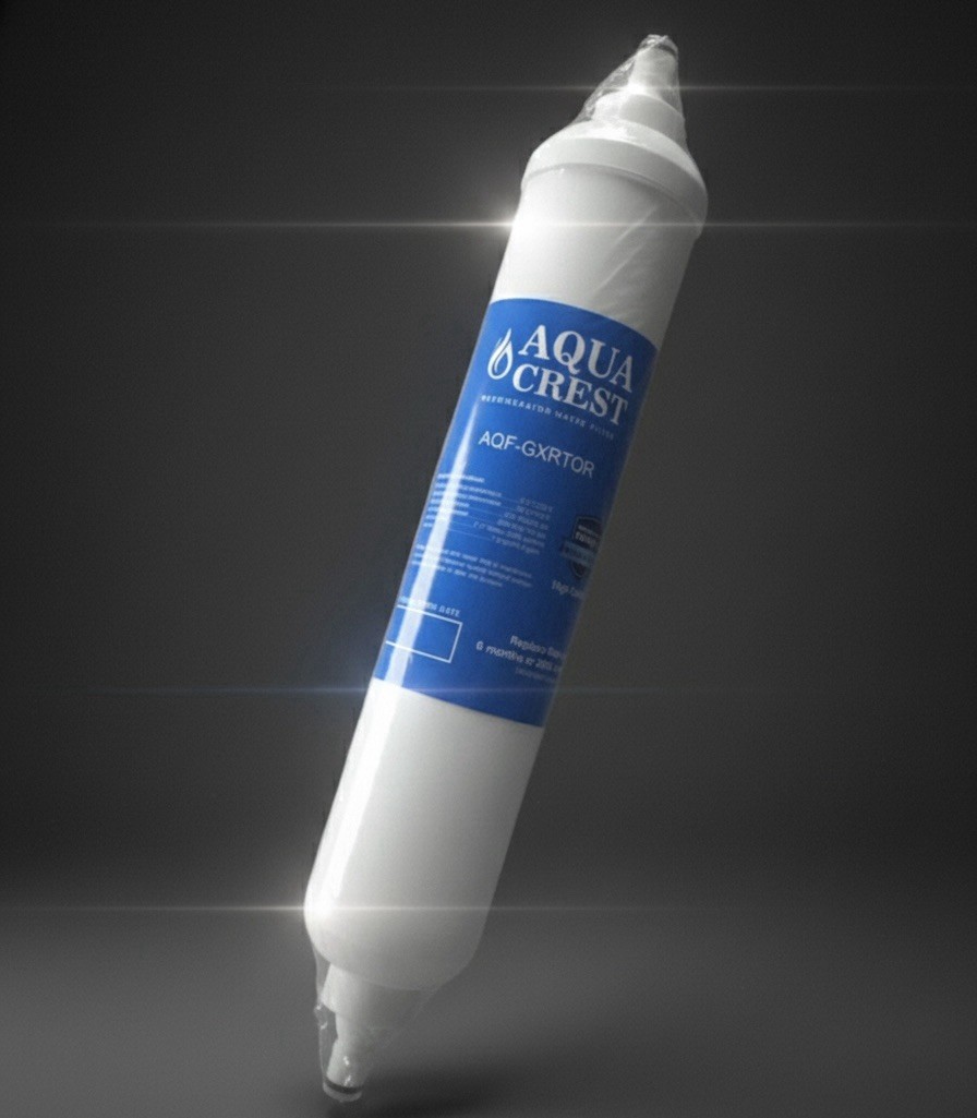 AQUA CREST GXRTQR Inline Water Filter, NSF Certified, Replacement for GE&reg; GXRTQR