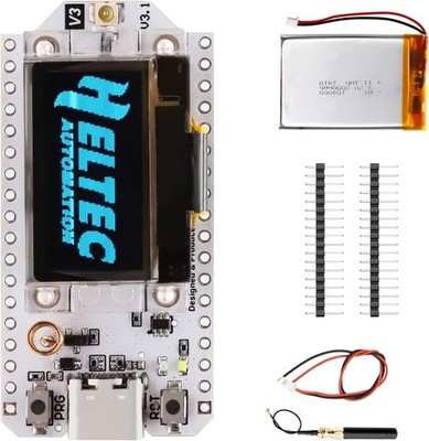 LoRa ESP32 V3 Entwicklungsplatine mit 3000mAh Akku,Meshtastic LoRa ESP32 Modul