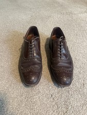 Allen Edmonds McAllister Shoes Burgundy Men Size 10 D Made USA