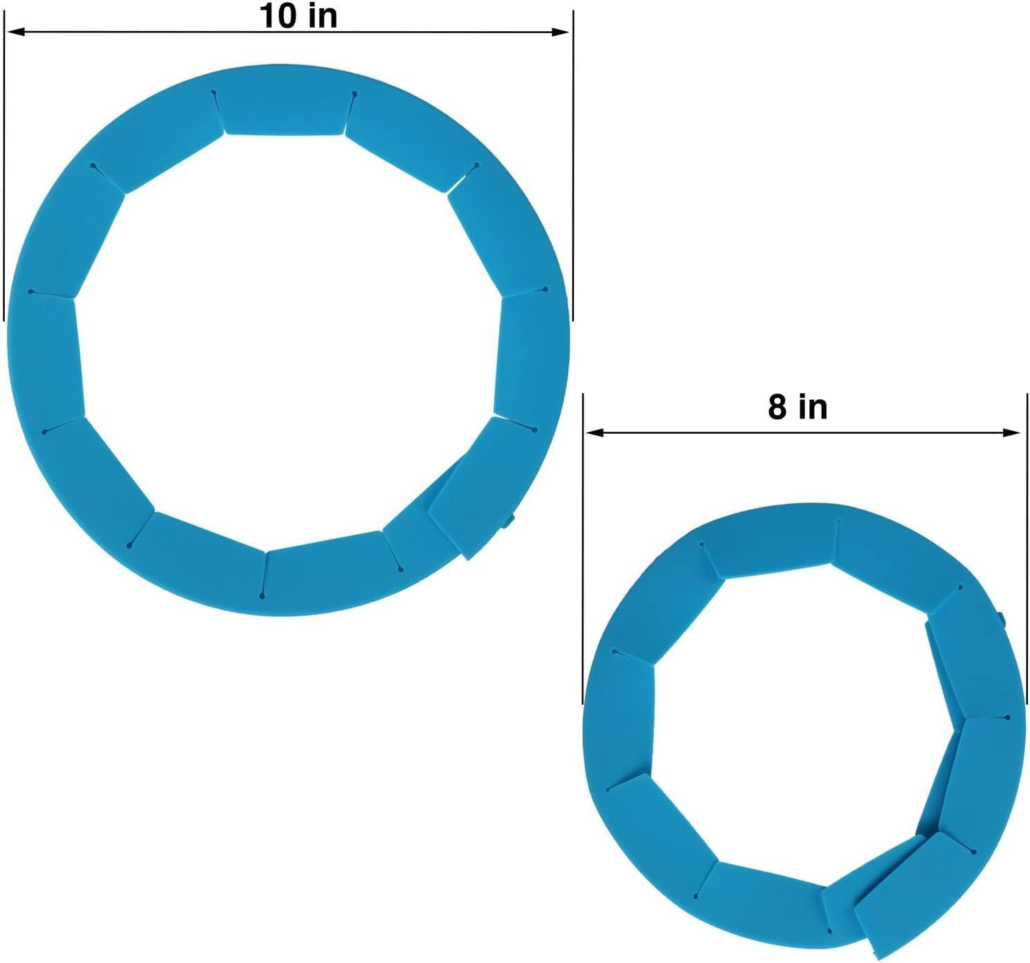 R Adjustable Pie Crust Shield Silicone Pie Protector, Pie Ring Crust Bake