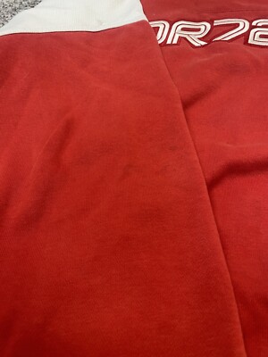 ‪‪❤︎‬ Vintage 90s NIKE COR72Z Big Logo Rare red Sweatshirt Men's M