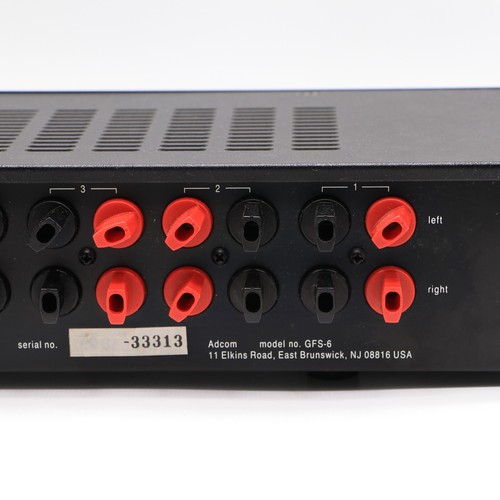 Adcom GFS-6 Speaker Selector - Picture 5 of 9
