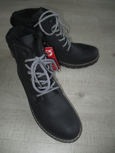 NEU RIEKER TEX Stiefeletten - Größenwahl - schwarz - Bild 3 von 4