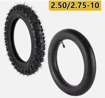Tusk Heavy Duty 2mm Motorcycle Tube 2.50/2.75x10 For KTM SX-E 3 2023 Tusk Heavy Duty 2mm Motorcycle Tube 2.50/2.75x10 For KTM SX-E 3 2023