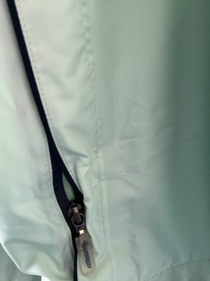 Ladies Proqip Light Green Waterproof Jacket Size L eBay