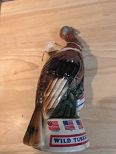 vintage wild turkey decanter #5/austin nicholes/empty/spirit of 76