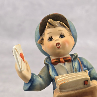 Rare Hummel Figurine Postman 119 Goebel Germany 1960 1972 TMK 3