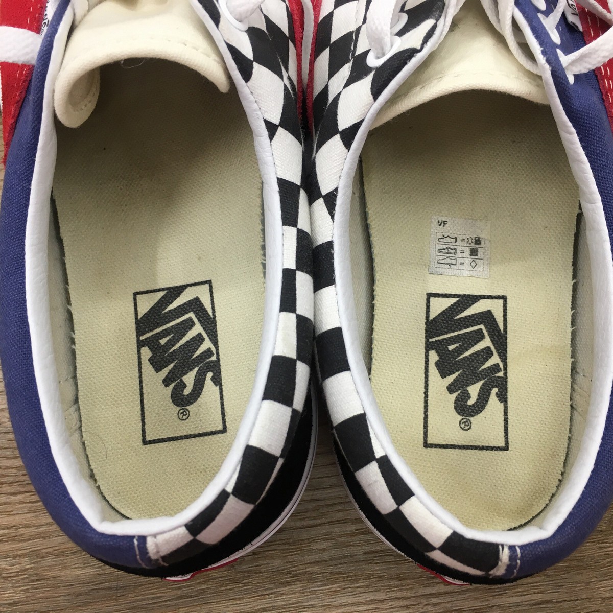 Vans Old Skool Low Skate Shoes Red White Blue Black Vans Old Skool Low Skate Shoes Red White Blue Black