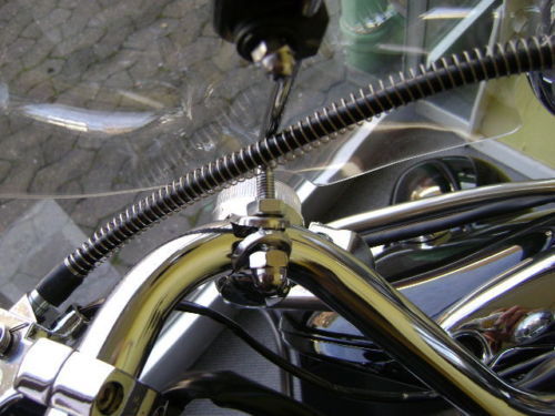 Roller Windschild-Windabweiser-Windschutz Retroroller Motorroller Scooter ZNEN - Picture 5 of 7