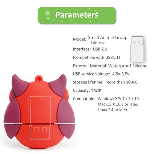 Clé USB de 16 Go Paquet de 5 Pièces BorlterClamp USB Mémoire Stick Pendrive a... - Photo 4/7