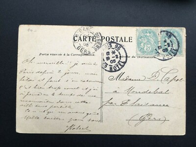 Carte Postale Ancienne France - Hôtel Sphinx Bd Magenta - Nord - Début XXe