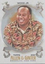 2021 Allen Ginter ROY WOOD JR. SILVER PORTRAIT - COMEDIAN - #203
