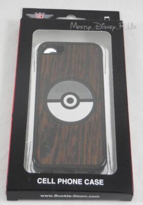 Neu Nintendo Pokemon Pokeball Holz IPHONE 5c Handy Clip Hülle Hergestellt IN USA