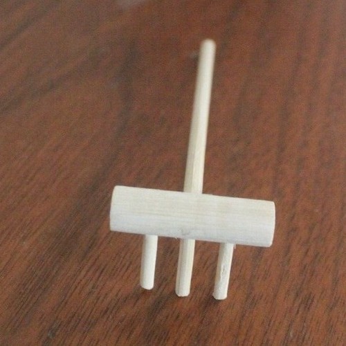 1 Miniature Wood Zen Rake Tabletop Garden Sand Meditation Relaxation Ornament - Picture 18 of 19